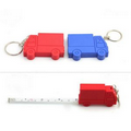 Multi-function Car Keychain With Tape